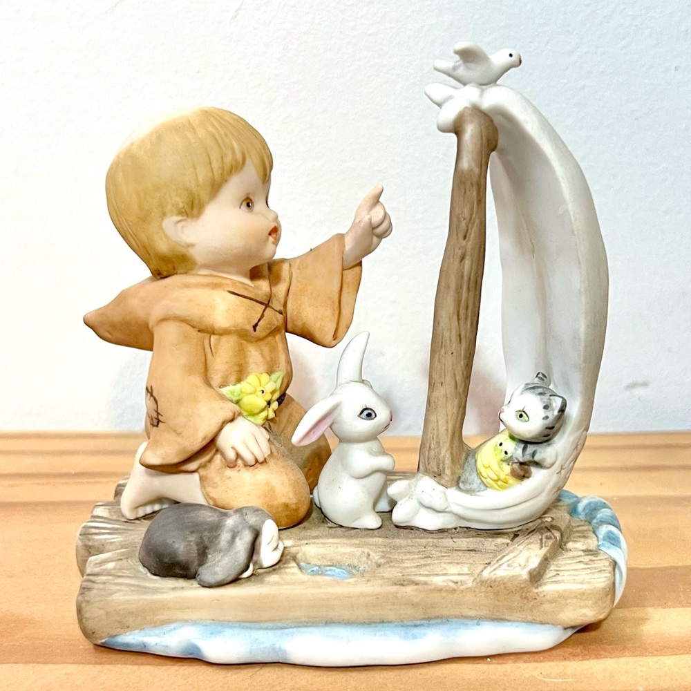 Vintage 1992 Schmid Little Francis "Let Me Bring Hope" Peace Prayer Collection